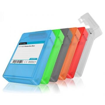 Set cutie de protectie pentru HDD, Raidsonic, Multicolor