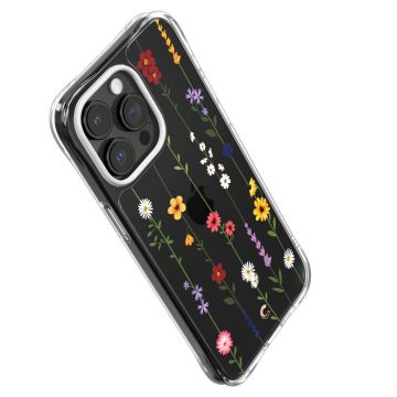 Carcasa Spigen Cecile compatibila cu iPhone 15 Pro Max Flower Garden