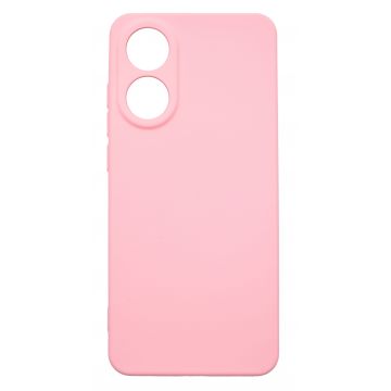 Husa de protectie din silicon pentru OPPO A78 4G, SoftTouch, interior microfibra, Roz