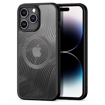 Husa de protectie Dux Ducis Aimo MagSafe Series compatibil cu iPhone 15 Pro Max - Negru