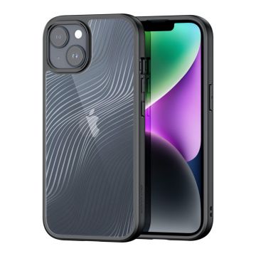 Husa de protectie Dux Ducis Aimo Series compatibil cu iPhone 15 Plus - Negru