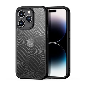 Husa de protectie Dux Ducis Aimo Series compatibil cu iPhone 15 Pro - Negru