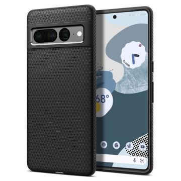 Husa de protectie Spigen Liquid Air pentru Google Pixel 7 Pro - Matte Black