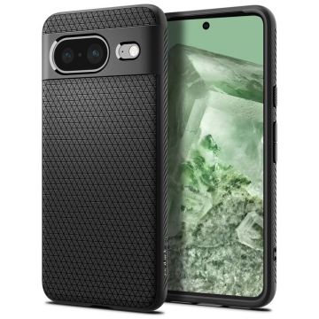 Husa de protectie Spigen Liquid Air pentru Google Pixel 8 - Matte Black