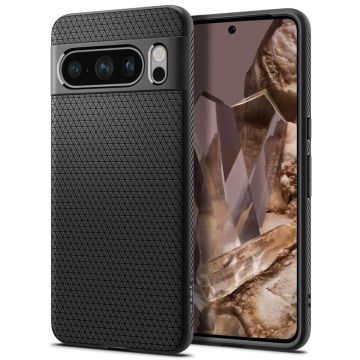 Husa de protectie Spigen Liquid Air pentru Google Pixel 8 Pro - Matte Black