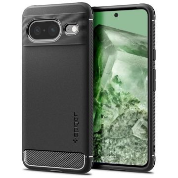 Husa de protectie Spigen Rugged Armor pentru Google Pixel 8 - Black