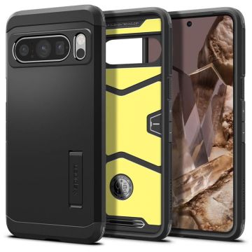 Husa de protectie Spigen Tough Armor pentru Google Pixel 8 Pro - Black