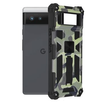 Husa de protectie Techsuit Blazor Series pentru Google Pixel 6 - Camo Lime