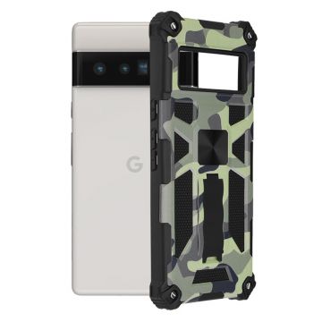 Husa de protectie Techsuit Blazor Series pentru Google Pixel 6 Pro - Camo Lime
