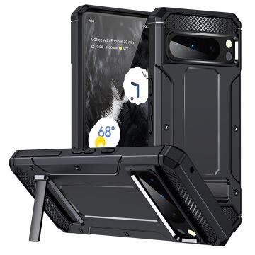 Husa de protectie Techsuit Hybrid Armor Kickstand pentru Google Pixel 8 Pro - Black