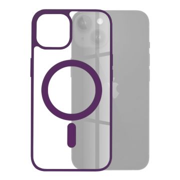 Husa de protectie Techsuit MagSafe Pro compatibil cu iPhone 15 - Mov