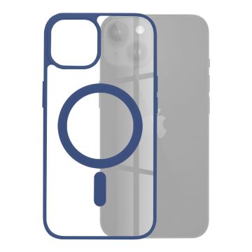 Husa de protectie Techsuit MagSafe Pro compatibil cu iPhone 15 Plus - Albastru
