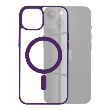 Husa de protectie Techsuit MagSafe Pro compatibil cu iPhone 15 Plus - Mov