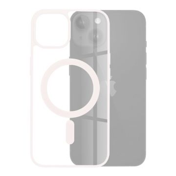 Husa de protectie Techsuit MagSafe Pro compatibil cu iPhone 15 Plus - Roz Pal