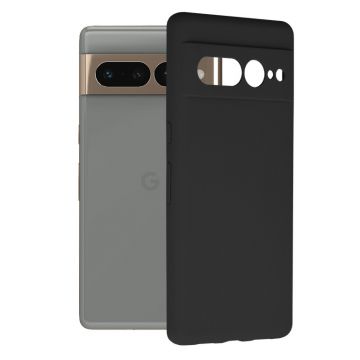 Husa de protectie Techsuit Soft Edge Silicone pentru Google Pixel 7 Pro - Black