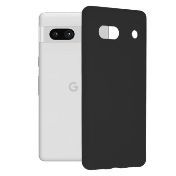 Husa de protectie Techsuit Soft Edge Silicone pentru Google Pixel 7a - Black