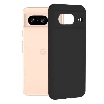 Husa de protectie Techsuit Soft Edge Silicone pentru Google Pixel 8 - Black