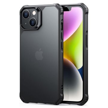 Husa de protectie telefon ESR, Air Armor, compatibila cu Apple iPhone 14 Plus, Negru