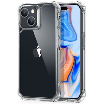 Husa de protectie telefon ESR, Air Armor, compatibila cu Apple iPhone 15 Plus, Transparent