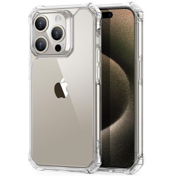 Husa de protectie telefon ESR, Air Armor, compatibila cu Apple iPhone 15 Pro, Transparent