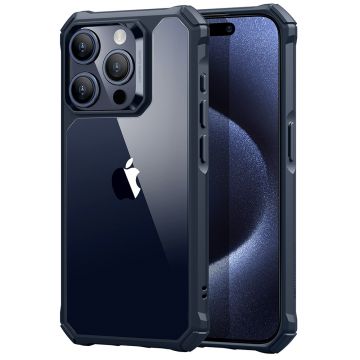 Husa de protectie telefon ESR Air Armor, compatibila cu Apple iPhone 15 Pro, Transparent