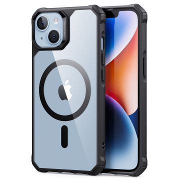 Husa de protectie telefon ESR, Air Armor HaloLock, compatibila cu Apple iPhone 14 Plus, Transparent