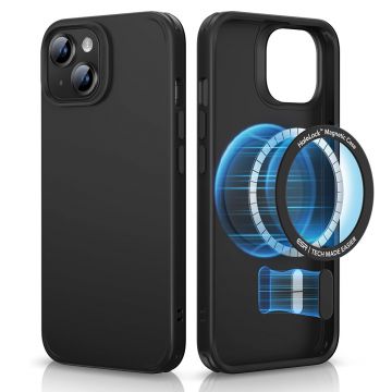 Husa de protectie telefon ESR, Classic Hybrid HaloLock, compatibila cu Apple iPhone 14 Plus, Negru