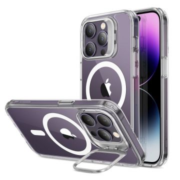 Husa de protectie telefon ESR Classic Kickstand HaloLock, Functie Stand, compatibila cu Apple iPhone 14 Pro Max, Transparent