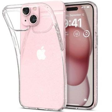 Husa pentru Apple iPhone 15, Spigen, Liquid Crystal, Transparenta ACS06788