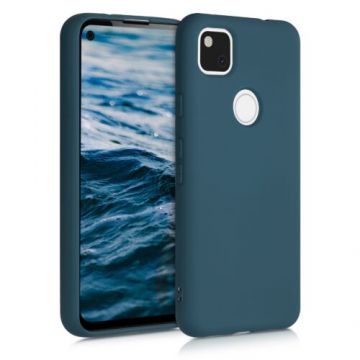 Husa pentru Google Pixel 4a, Silicon, Verde, 52622.57