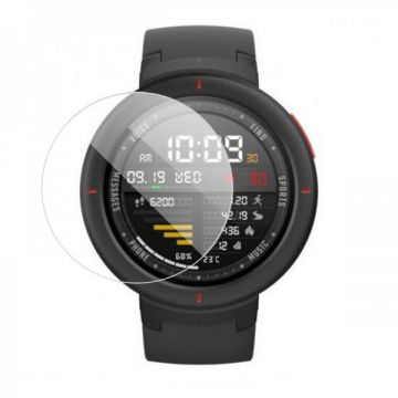 Set 3 folii de protectie din sticla securizata pentru Xiaomi Huami Amazfit Verge