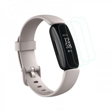 Set 3 folii de protectie ecran pentru Fitbit Inspire 2, transparenta