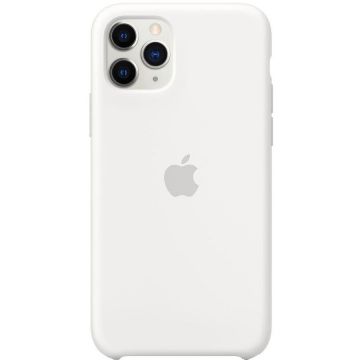 Apple Husa silicon Apple iPhone 11 Pro, alb (mwyl2zm/a)