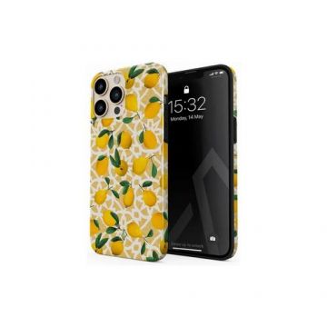 Husa Burga Dual Layer Lemon Juice compatibila cu iPhone 13 Pro