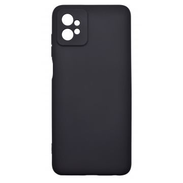 Husa de protectie din silicon pentru Motorola Moto G32, SoftTouch, interior microfibra, Negru