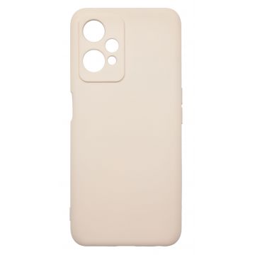 Husa de protectie din silicon pentru OnePlus CE 2 Lite, SoftTouch, interior microfibra, Bej