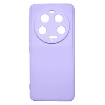 Husa de protectie din silicon pentru Xiaomi 13 Ultra, SoftTouch, interior microfibra, Lilac