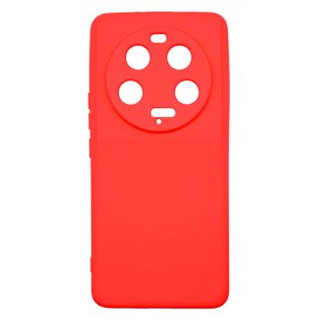 Husa de protectie din silicon pentru Xiaomi 13 Ultra, SoftTouch, interior microfibra, Rosu