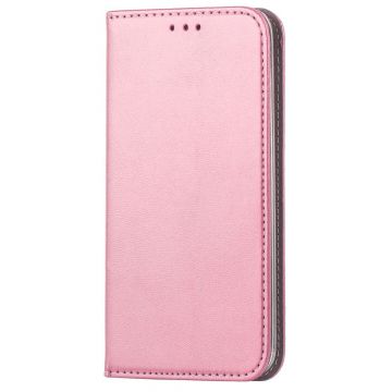Husa pentru Samsung Galaxy A10 A105, OEM, Smart Magnetic, Roz Aurie