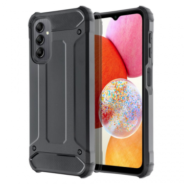 Husa pentru Samsung Galaxy A14 A145 / A14 5G A146, OEM, Armor, Neagra