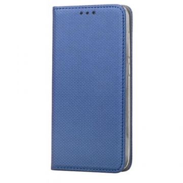 Husa pentru Samsung Galaxy A40 A405, OEM, Smart Magnet, Bleumarin