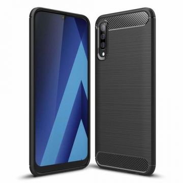 Husa pentru Samsung Galaxy A70 A705, OEM, Carbon, Neagra