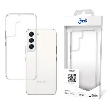 Husa pentru Samsung Galaxy S22 5G S901, 3MK, Armor, Transparenta