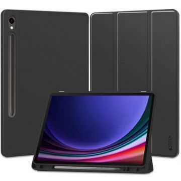 Husa pentru Samsung Galaxy Tab S9, Tech-Protect, SC PEN, Neagra