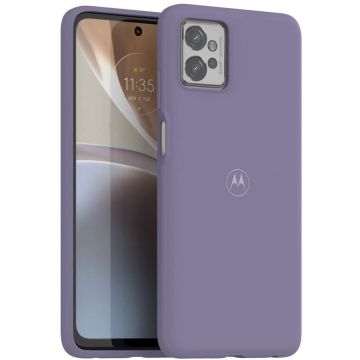 Motorola Capac protectie spate Motorola Premium Soft Case pentru Moto G32 Violet Daybreak