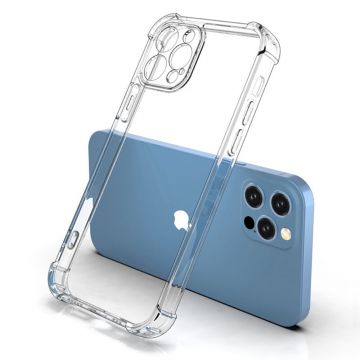 Husa Antisoc compatibila Apple iPhone 12 Pro Max, PRO AirBag, Clear