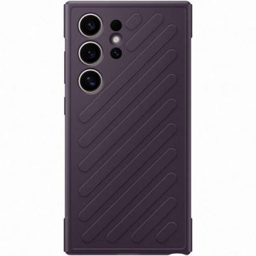 Husa de protectie Samsung Shield Case pentru Galaxy S24 Ultra, DARK VIOLET