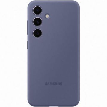 Husa de protectie Samsung Silicone Case pentru Galaxy S24, VIOLET