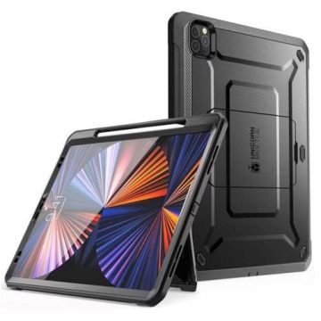 Husa de protectie tableta Supcase, Unicorn Beetle Pro, Suport Pen pentru Apple iPad PRO 11 2021/ 2022 (Negru)