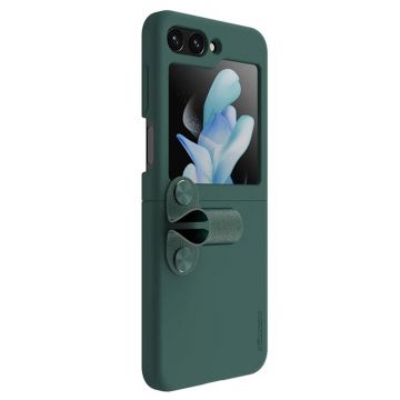 Husa Protectie Nillkin Flex Flip Series pentru Samsung Galaxy Z Flip5, Verde inchis